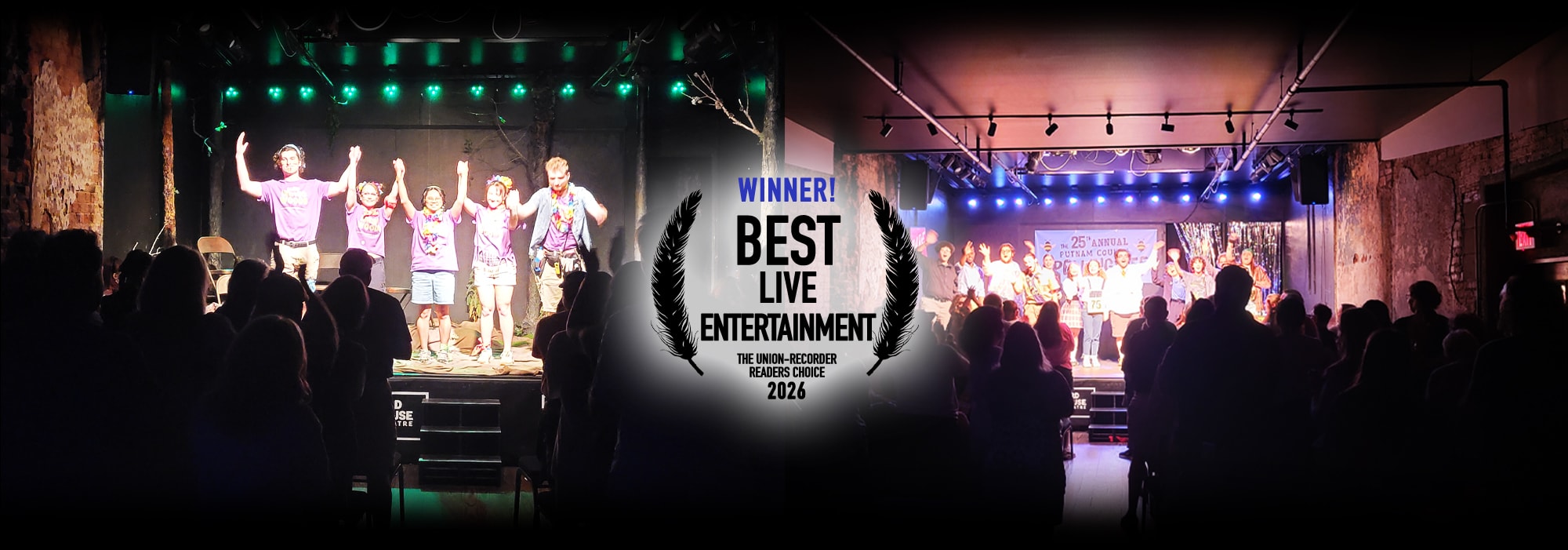 Birdhouse Theatre — Winner Best Live Entertainment 2026, The Union-Recorder Readers Choice